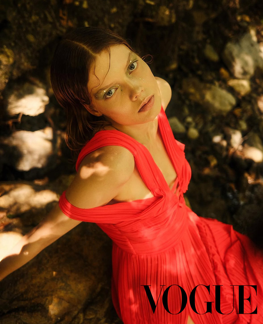 LENA SERGI for VOGUE England